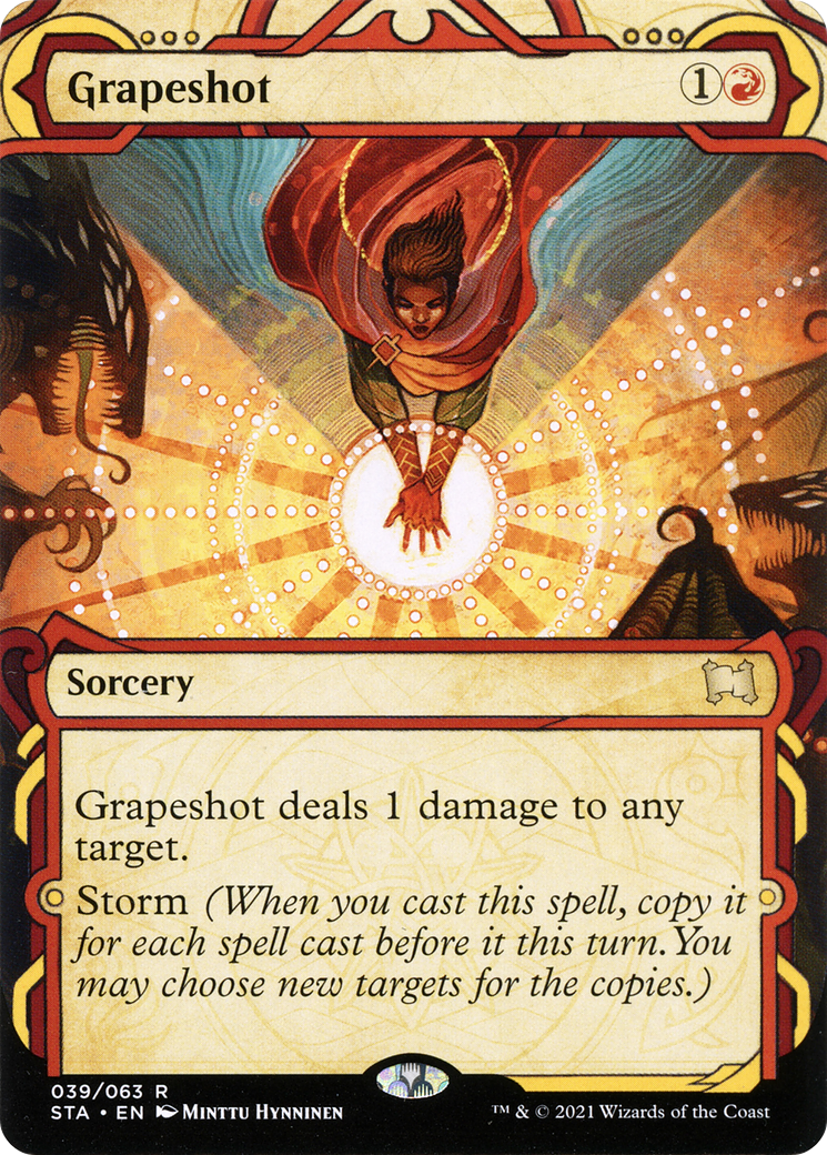 Grapeshot (STA-039)  Foil - Strixhaven Mystical Archive: (Showcase) (Borderless)