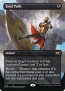 Fatal Push (Borderless) (2XM-343)  Foil - Double Masters (Borderless)