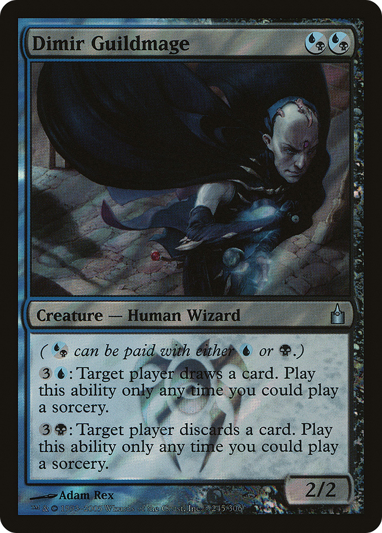 Dimir Guildmage (LARP-245)  Foil - Ravnica: City of Guilds Promos
