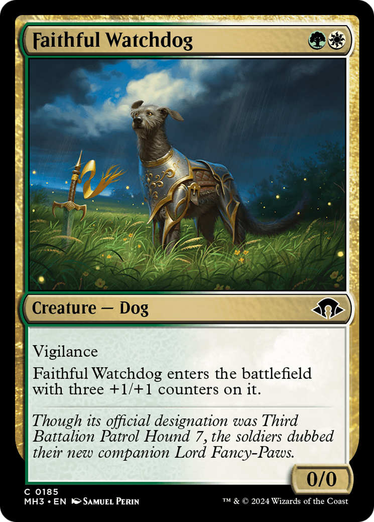 Faithful Watchdog (MH3-185)  - Modern Horizons 3