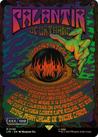 Palantir of Orthanc (Borderless Poster) (Serialized) [The Lord of the Rings: Tales of Middle-Earth]