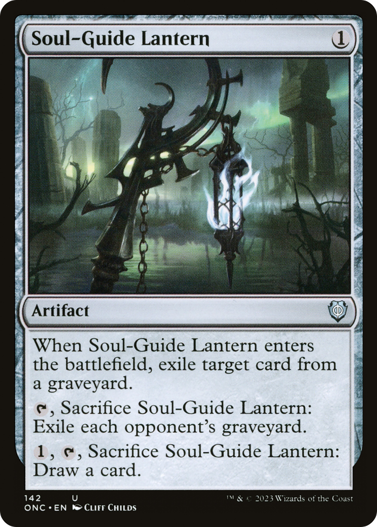 Soul-Guide Lantern (ONC-142)  - Phyrexia: All Will Be One Commander
