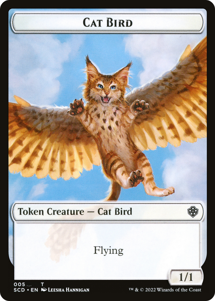 Cat Bird (TSCD-005)  - Starter Commander Deck Tokens
