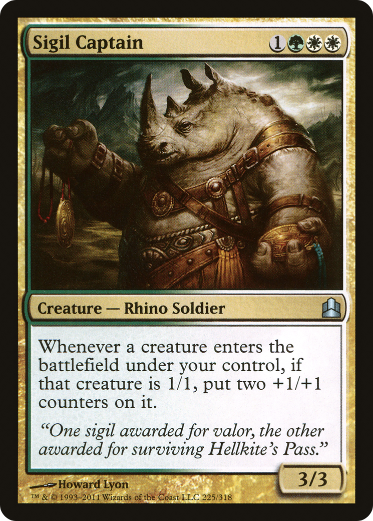 Sigil Captain (CMD-225)  - Commander 2011