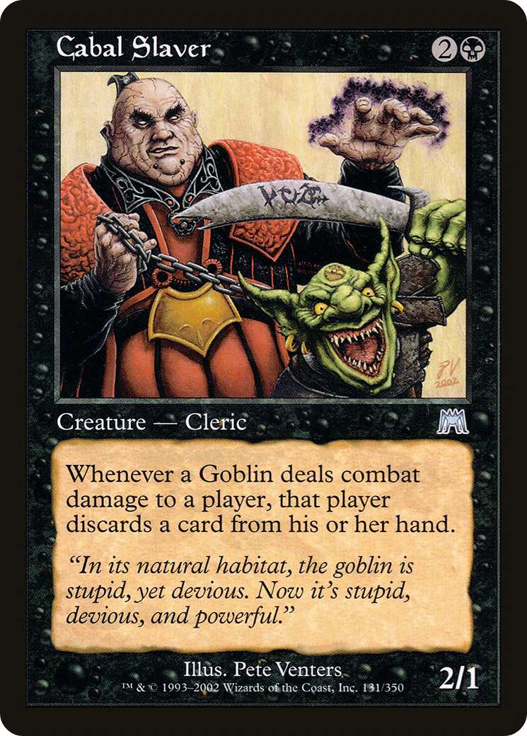 Cabal Slaver (ONS-131)  - Onslaught