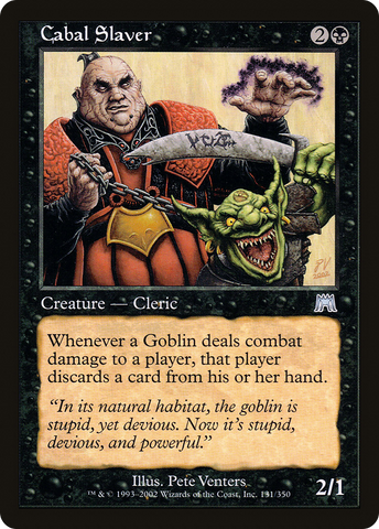 Cabal Slaver (ONS-131)  - Onslaught