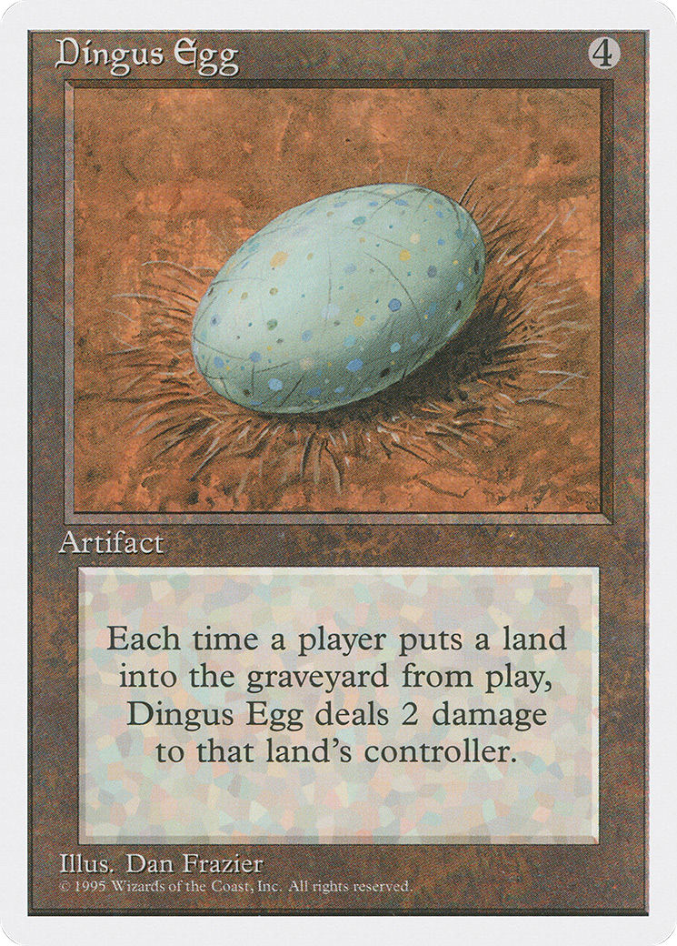 Dingus Egg (4ED-)  - Fourth Edition