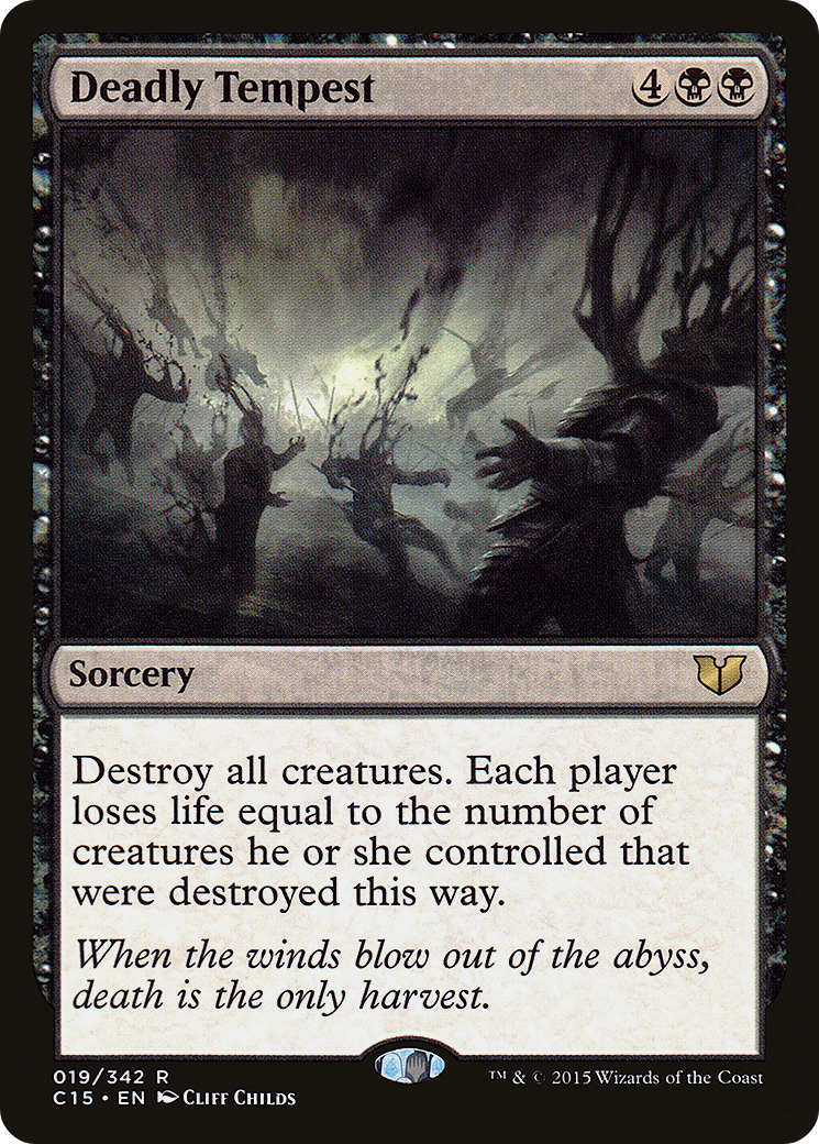 Deadly Tempest (C15-019)  - Commander 2015