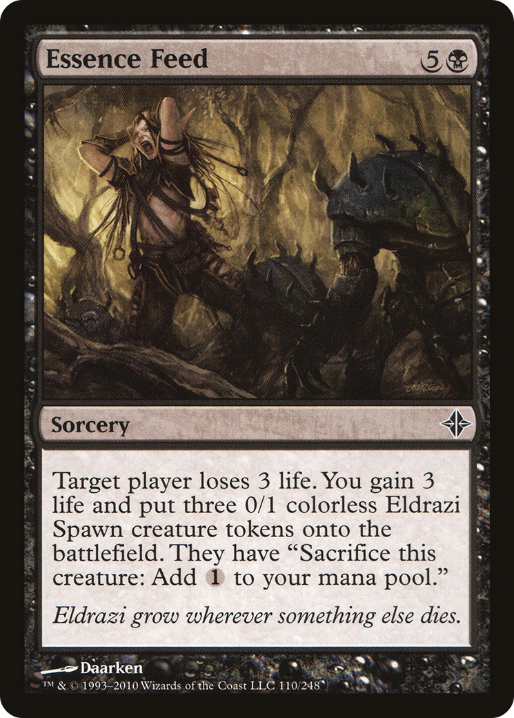 Essence Feed (ROE-110)  Foil - Rise of the Eldrazi