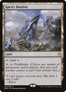 Karn's Bastion (WAR-248)  Foil - War of the Spark