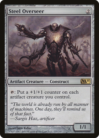 Steel Overseer (M11-214)  Foil - Magic 2011