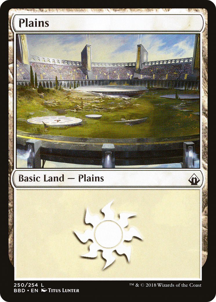 Plains (BBD-250)  Foil - Battlebond