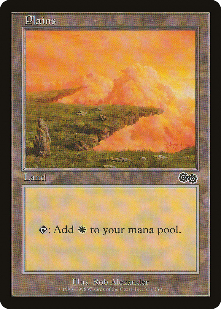 Plains (331) (USG-331)  - Urza's Saga