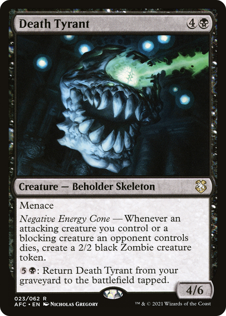 Death Tyrant (AFC-023) - Adventures in the Forgotten Realms Commander