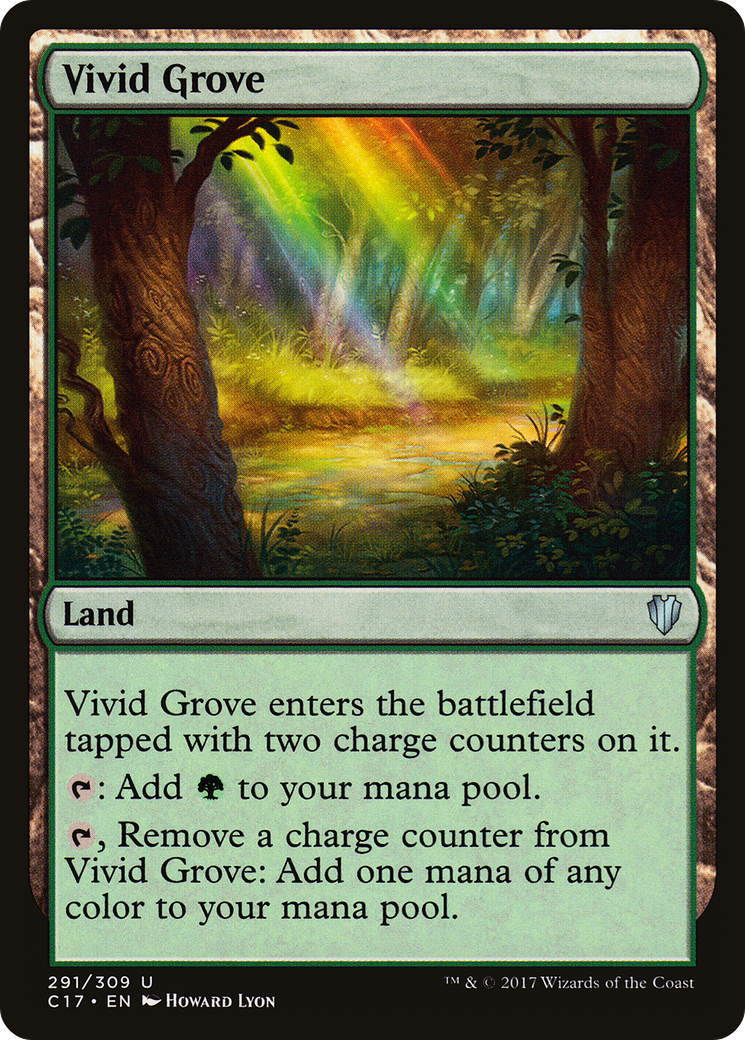 Vivid Grove (C17-291)  - Commander 2017