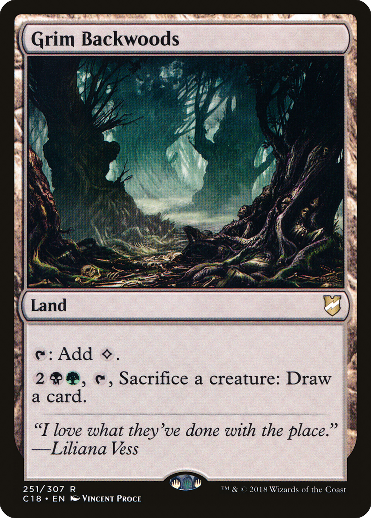 Grim Backwoods (C18-251)  - Commander 2018