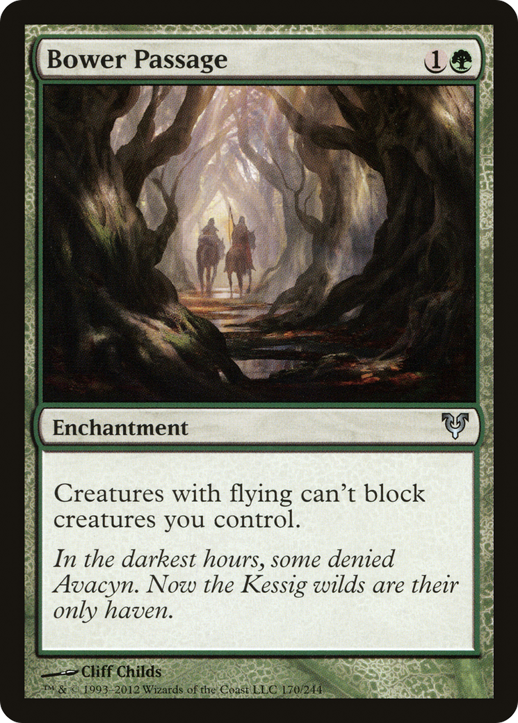 Bower Passage (AVR-170)  Foil - Avacyn Restored
