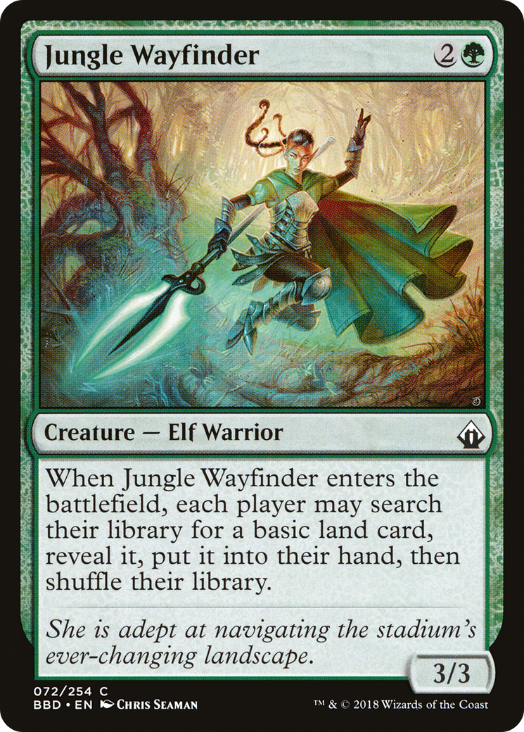 Jungle Wayfinder (BBD-072)  Foil - Battlebond