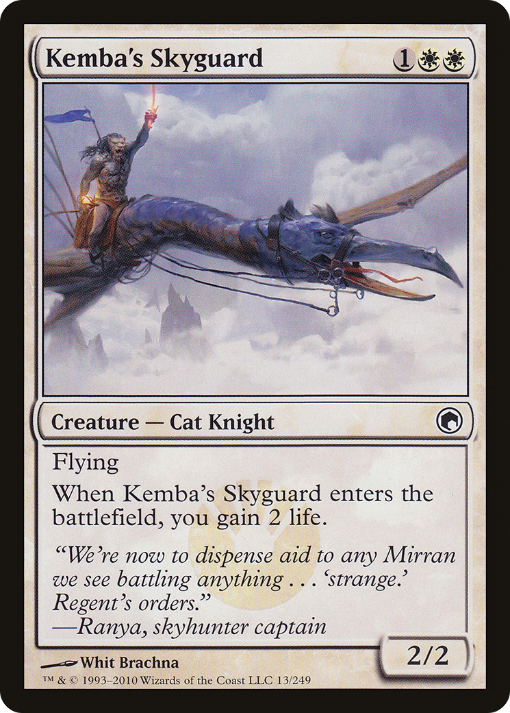 Kemba's Skyguard (SOM-013)  - Scars of Mirrodin