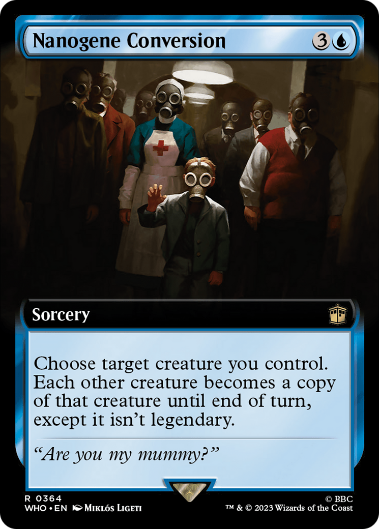 Nanogene Conversion (Extended Art) (WHO-364)  - Doctor Who: (Extended Art)