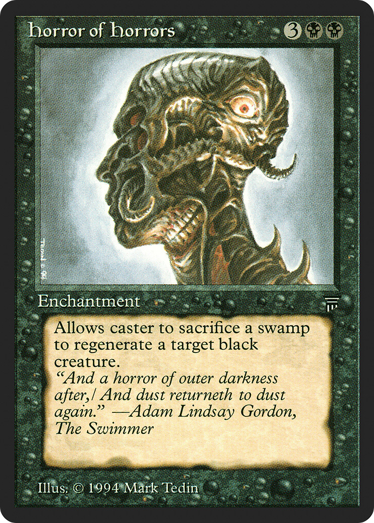 Horror of Horrors (LEG-)  - Legends
