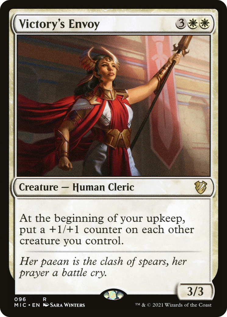Victory's Envoy (MIC-096)  - Midnight Hunt Commander