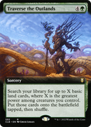 Traverse the Outlands (Extended Art) (CLB-593)  - Commander Legends: Battle for Baldur's Gate: (Extended Art)