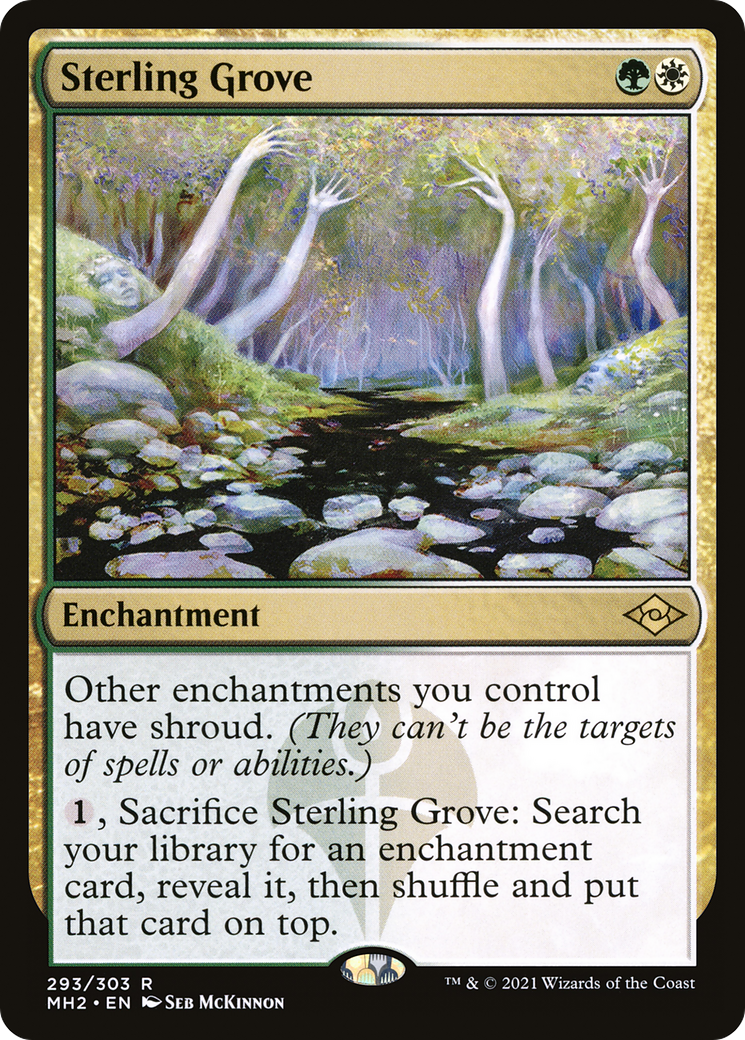 Sterling Grove (MH2-293) - Modern Horizons 2 Etched Foil