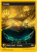 Swamp (0509) (First-Place Foil) (DFT-509)  Foil - Aetherdrift: (Full Art)