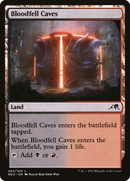 Bloodfell Caves (NEO-264)  Foil - Kamigawa: Neon Dynasty