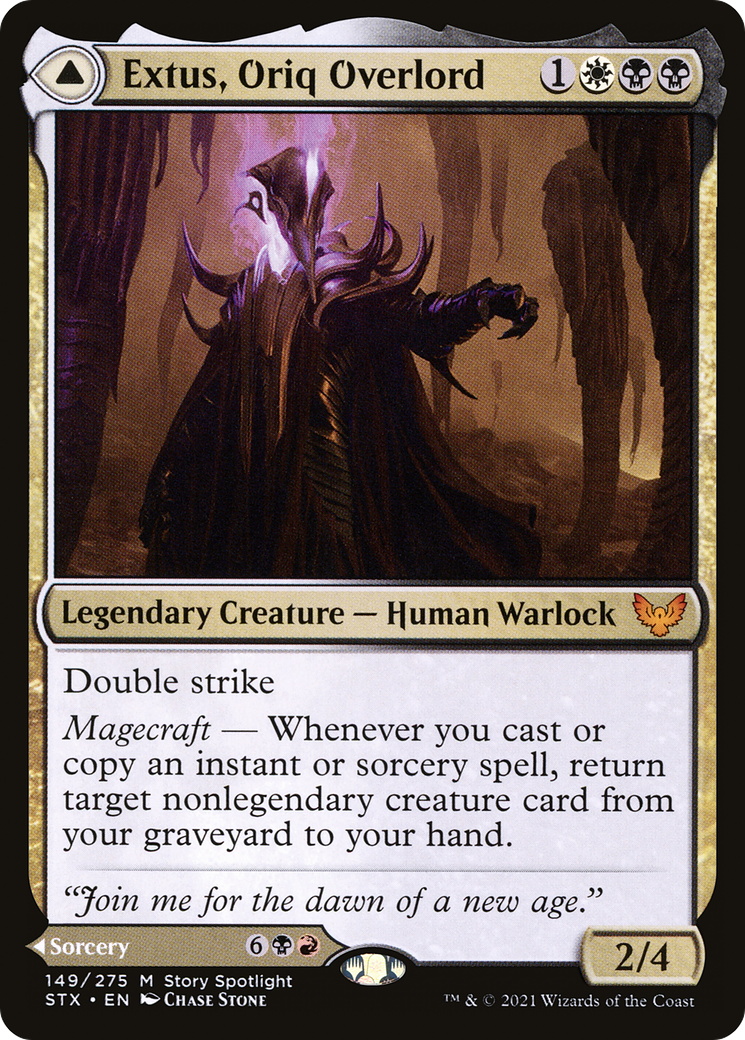 Extus, Oriq Overlord (STX-149)  - Strixhaven: School of Mages