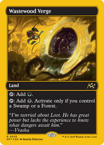 Wastewood Verge (DFT-505) - Aetherdrift Foil