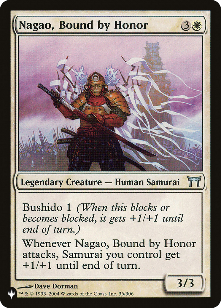 Nagao, Bound by Honor (LIST-CHK-36)  - The List
