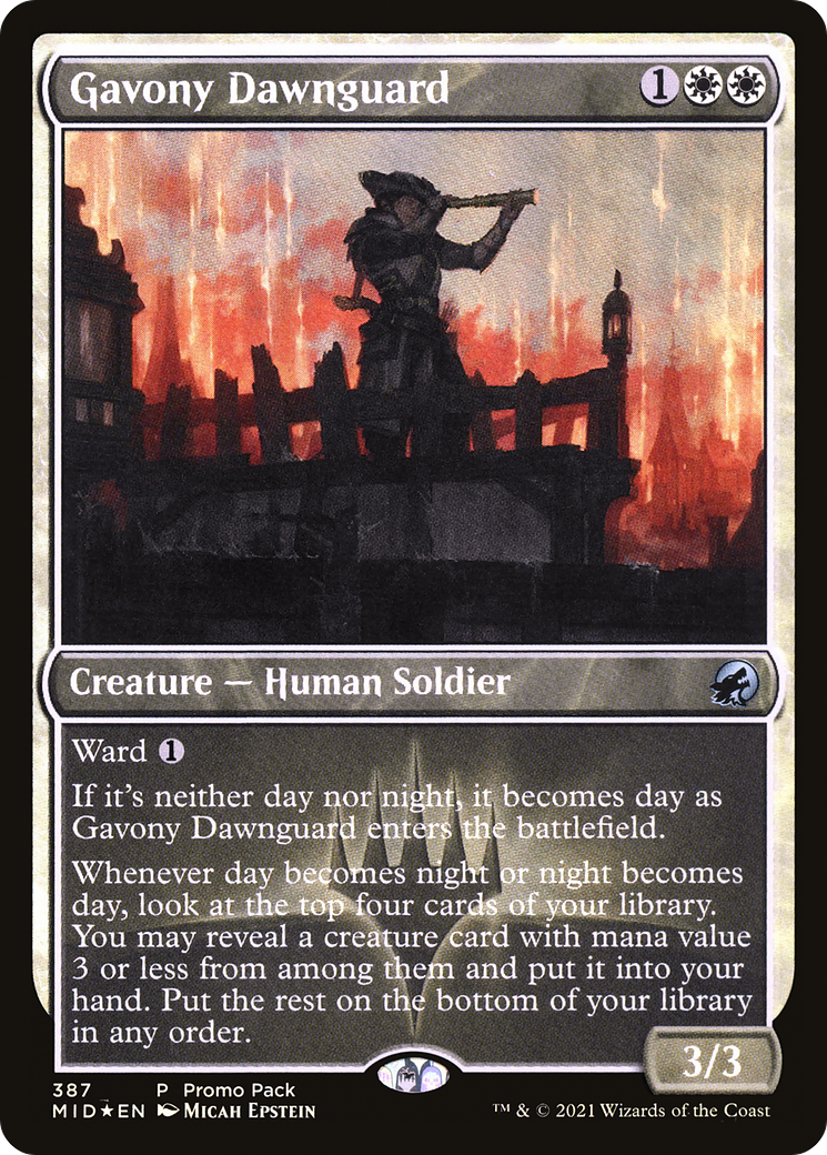 Gavony Dawnguard (PPMID-387)  - Innistrad: Midnight Hunt