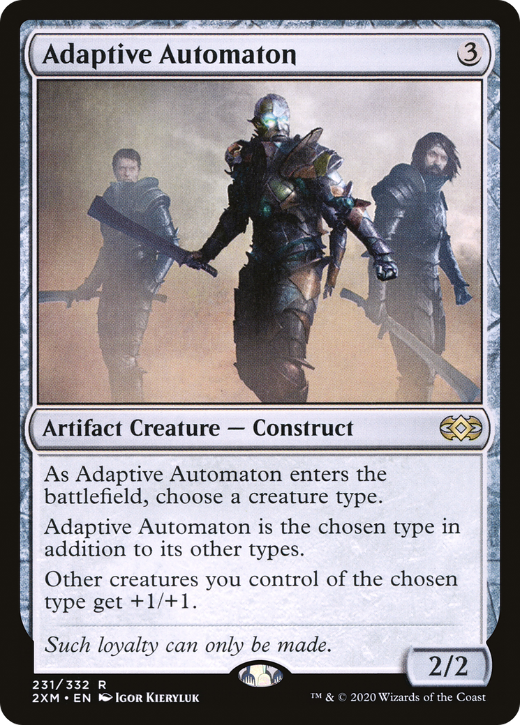 Adaptive Automaton (2XM-231)  Foil - Double Masters