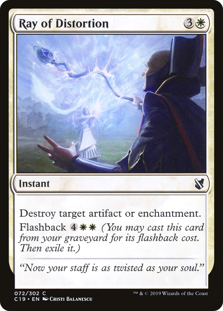 Ray of Distortion (C19-072)  - Commander 2019