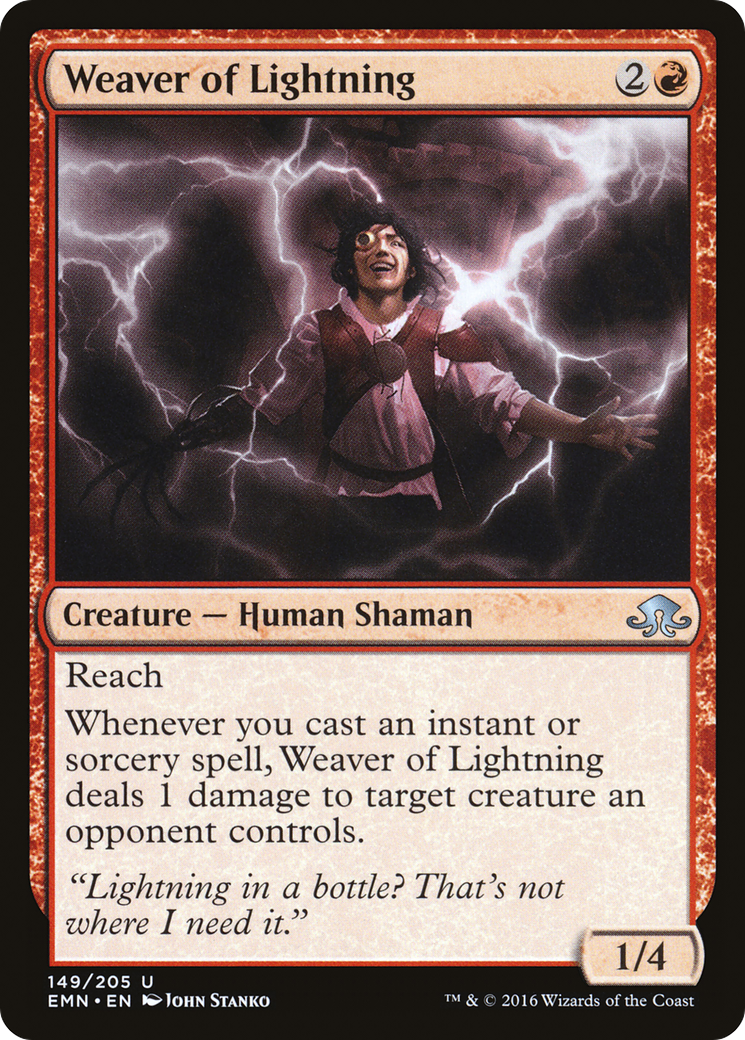 Weaver of Lightning (EMN-149)  - Eldritch Moon