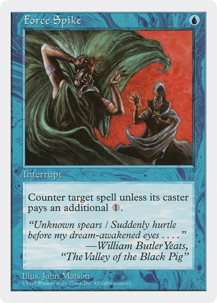 Force Spike (5ED-)  - Fifth Edition