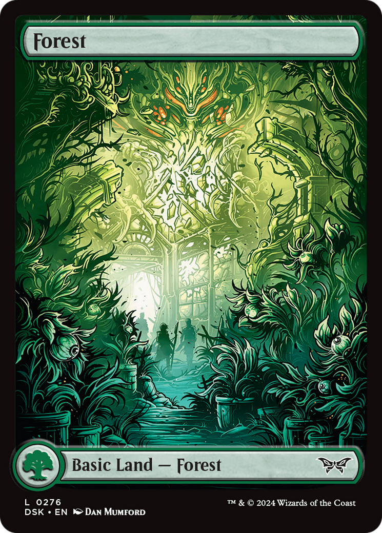 Forest (276) - Full Art (DSK-276)  - Duskmourn: House of Horror