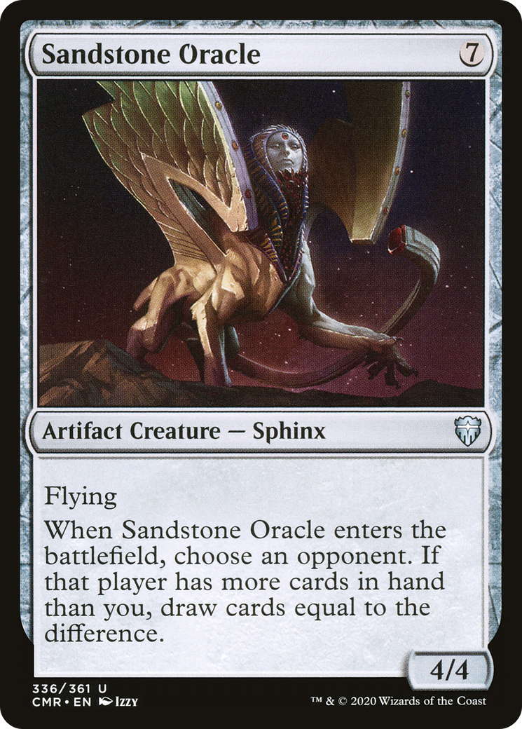 Sandstone Oracle (CMR-336)  - Commander Legends