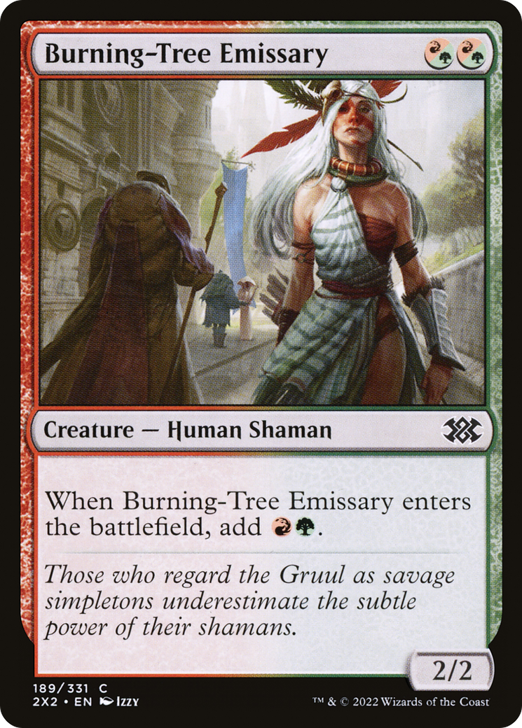 Burning-Tree Emissary (2X2-189)  - Double Masters 2022
