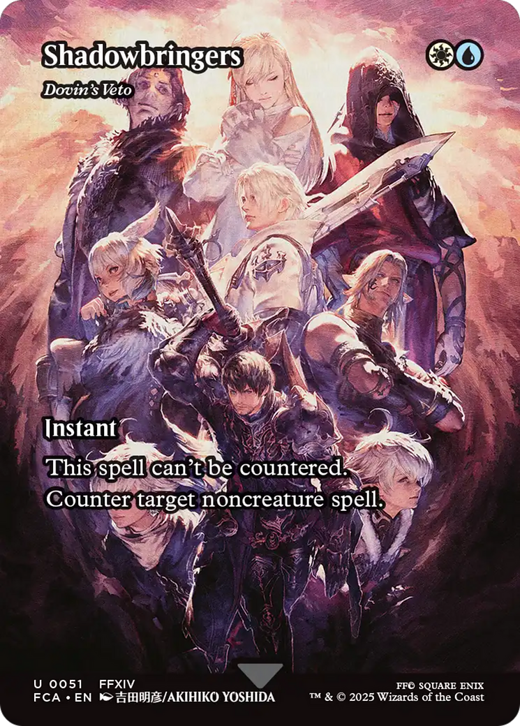 Shadowbringers - Dovin's Veto (Showcase) (FCA-051)  - FINAL FANTASY: Through the Ages / Shadowbringers (Borderless)