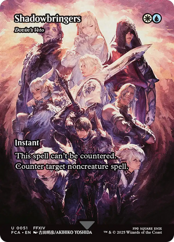 Shadowbringers - Dovin's Veto (Showcase) (FCA-051)  - FINAL FANTASY: Through the Ages / Shadowbringers (Borderless)
