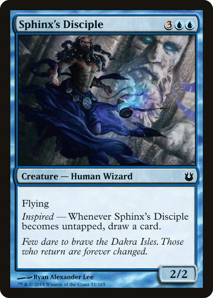 Sphinx's Disciple (BNG-051)  - Born of the Gods
