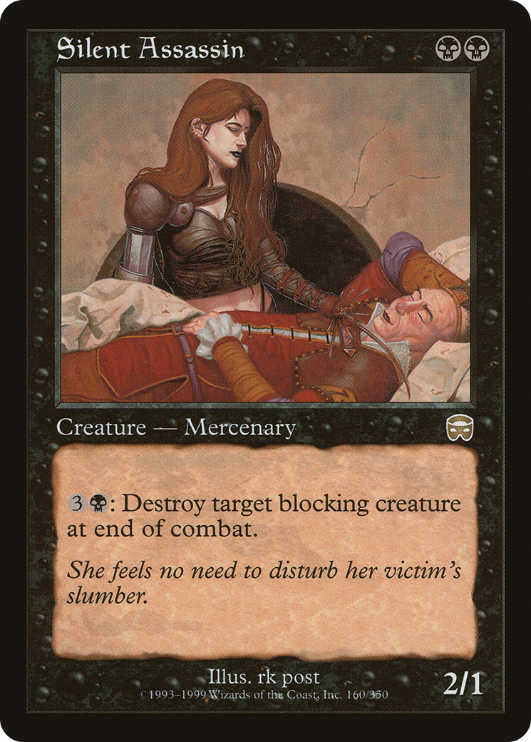 Silent Assassin (MMQ-160)  - Mercadian Masques