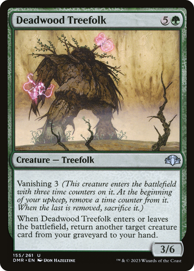 Deadwood Treefolk (DMR-155)  - Dominaria Remastered