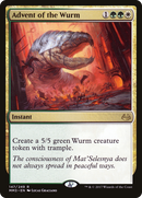 Advent of the Wurm (MM3-147)  - Modern Masters 2017