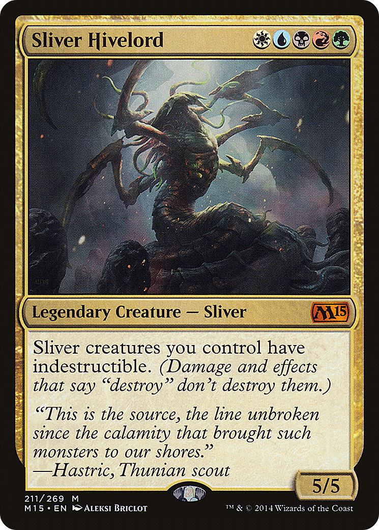 Sliver Hivelord (M15-211)  - Magic 2015