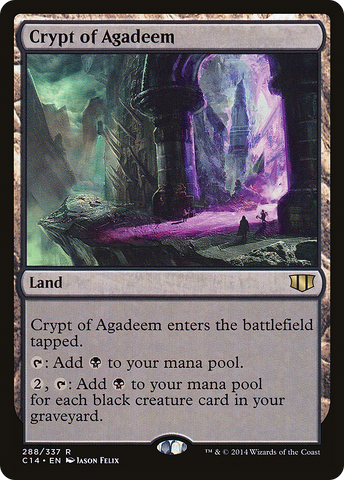 Crypt of Agadeem (C14-288)  - Commander 2014