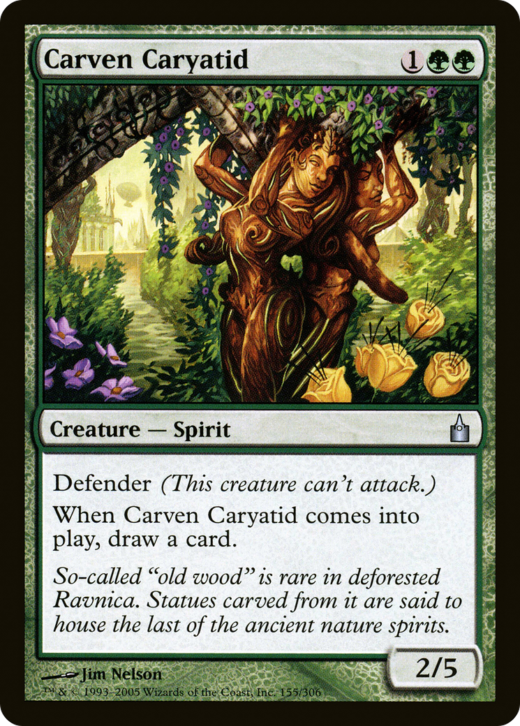 Carven Caryatid (RAV-155)  - Ravnica: City of Guilds
